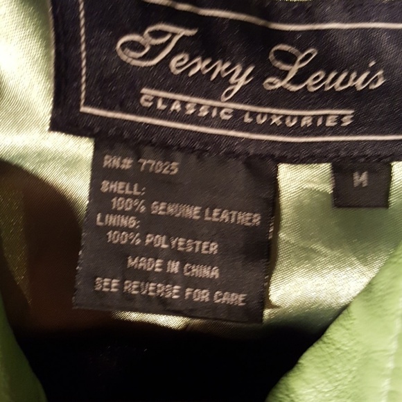 TERRY Lewis leather blaizer - Picture 5 of 8